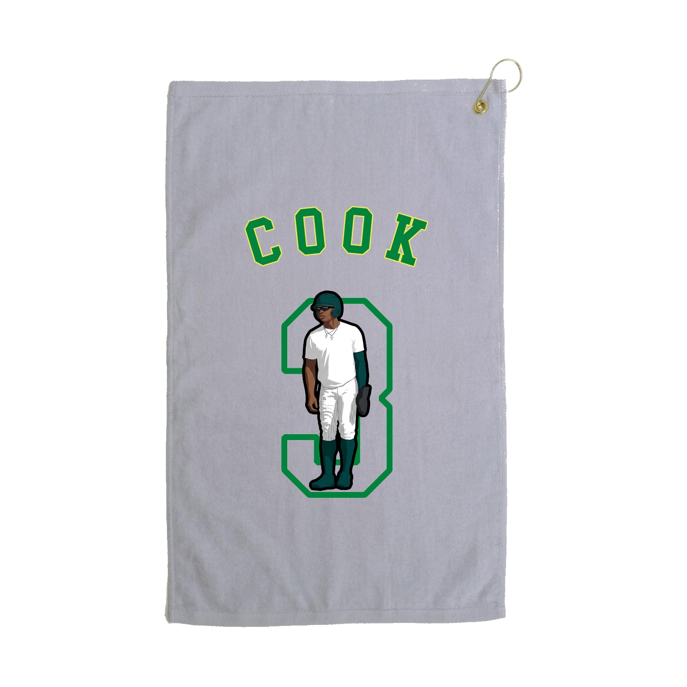 Terry Velour Golf Towel