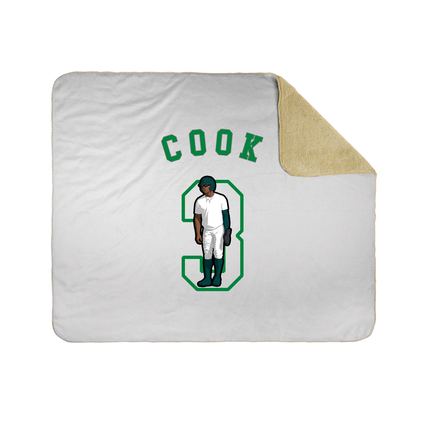Throw Blanket — Shirsey Arch in White