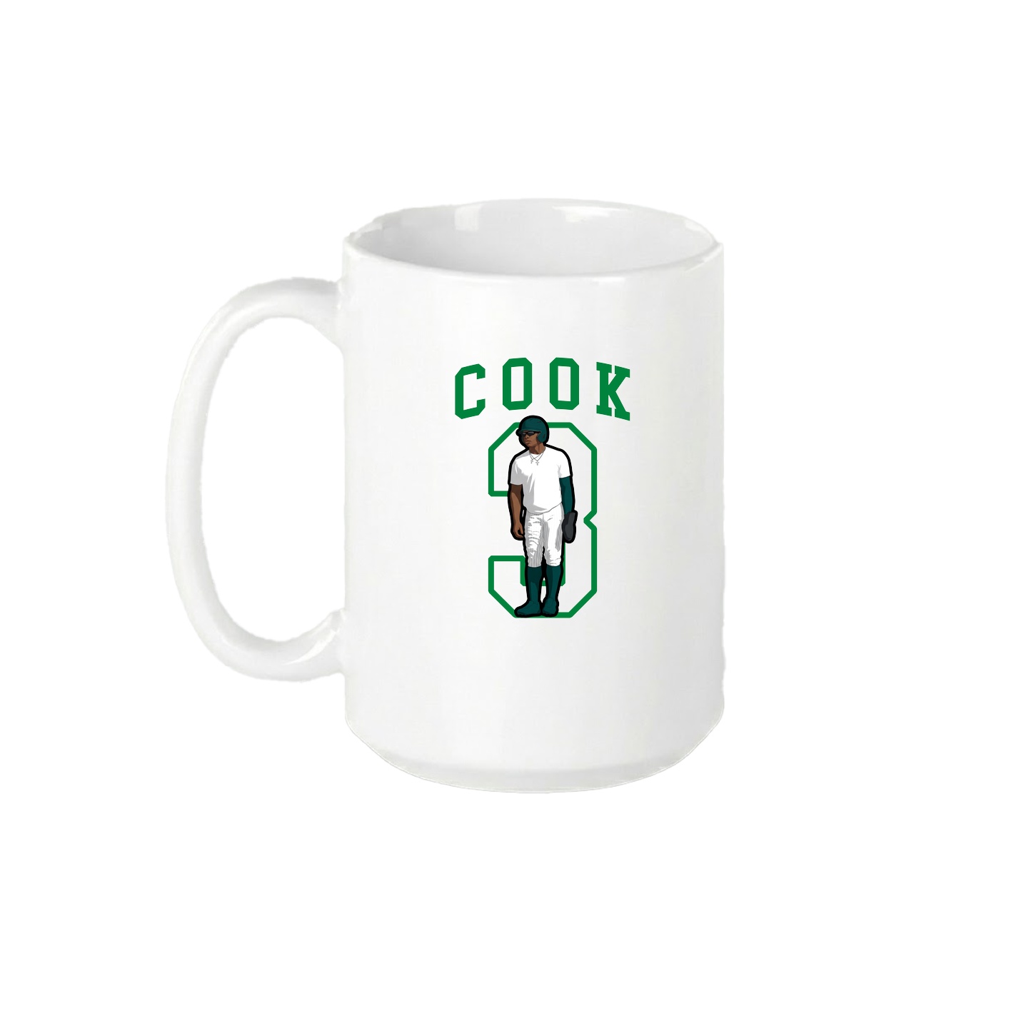 15oz Coffee Mug — Shirsey in White
