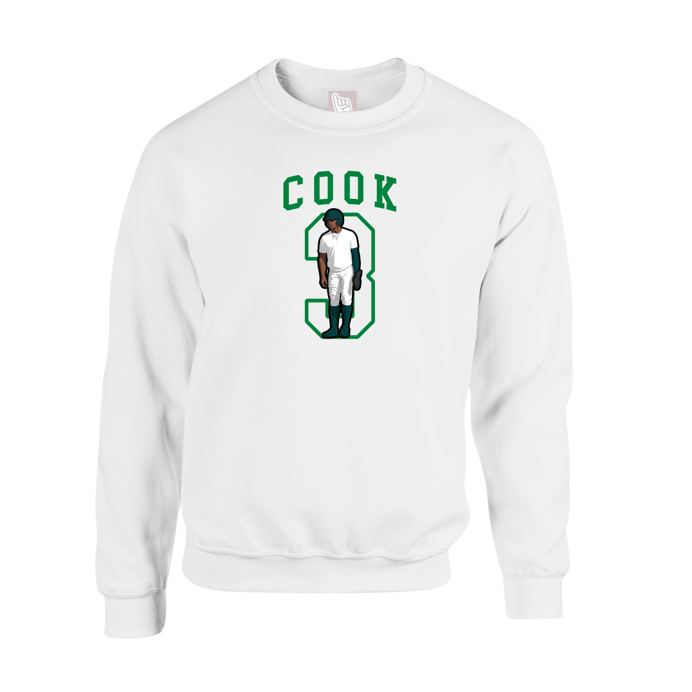 Fleece Crew — Shirsey in White