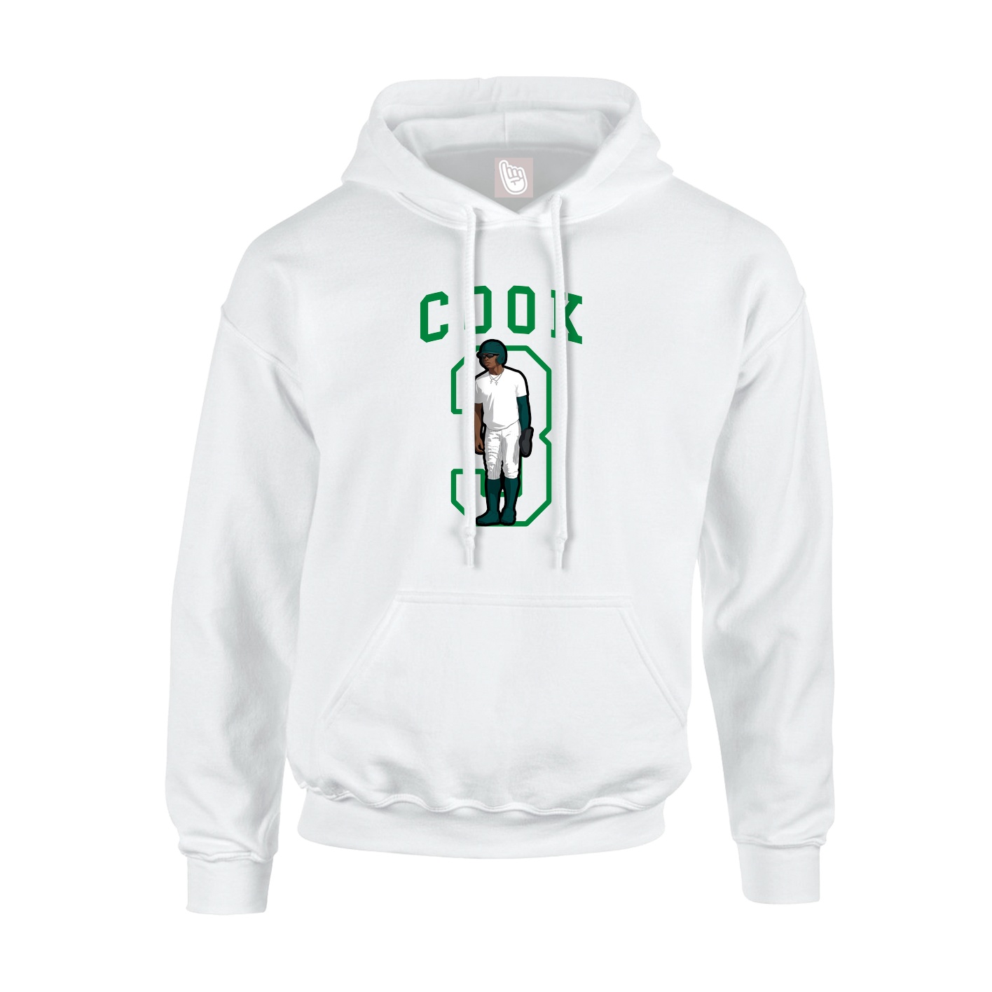 Youth Hoodie — Shirsey in White
