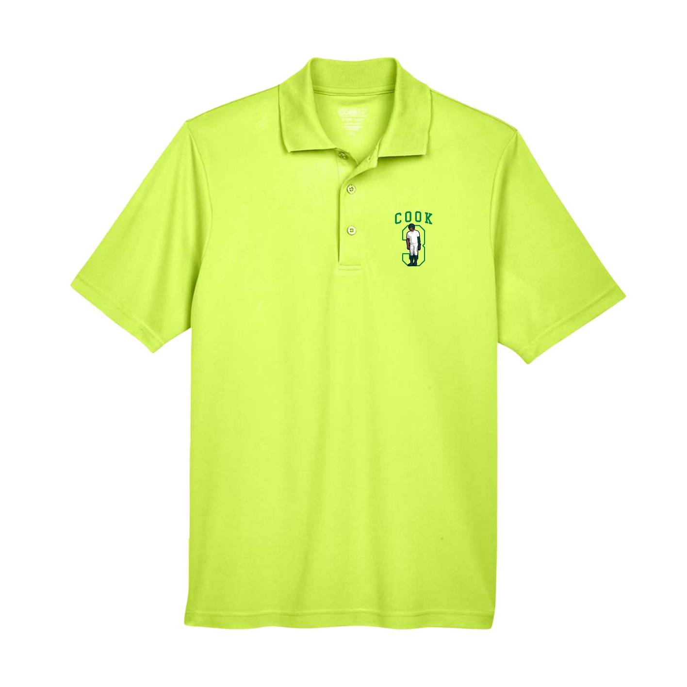 Performance Polo — Shirsey in Yellow