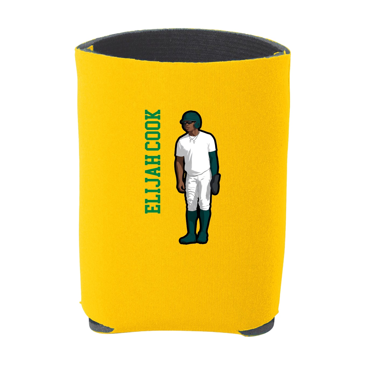 Can Holder — Name Vertical in Yellow