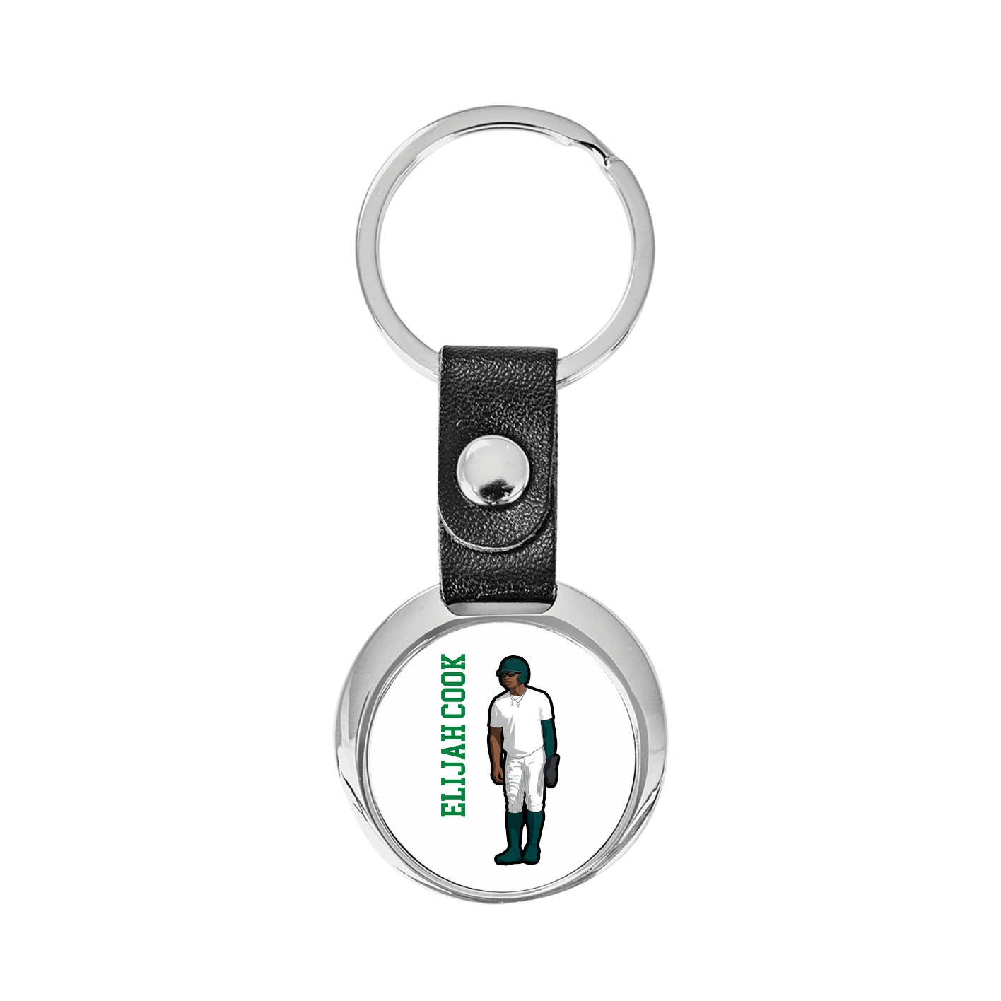 Key Chain — Name Vertical in Classic