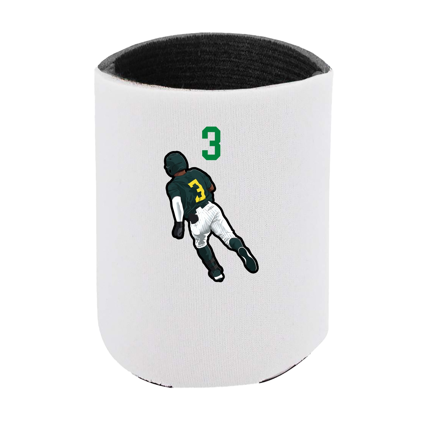 Can Holder — Number Top in White