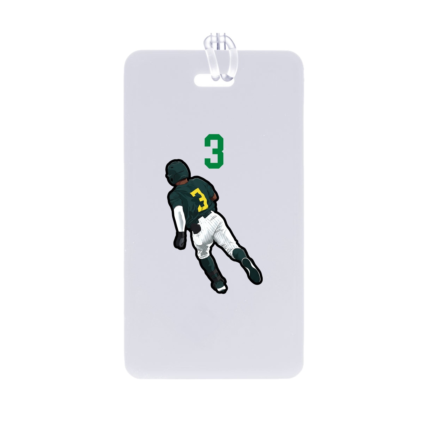 Bag Tag — Number Top in Classic