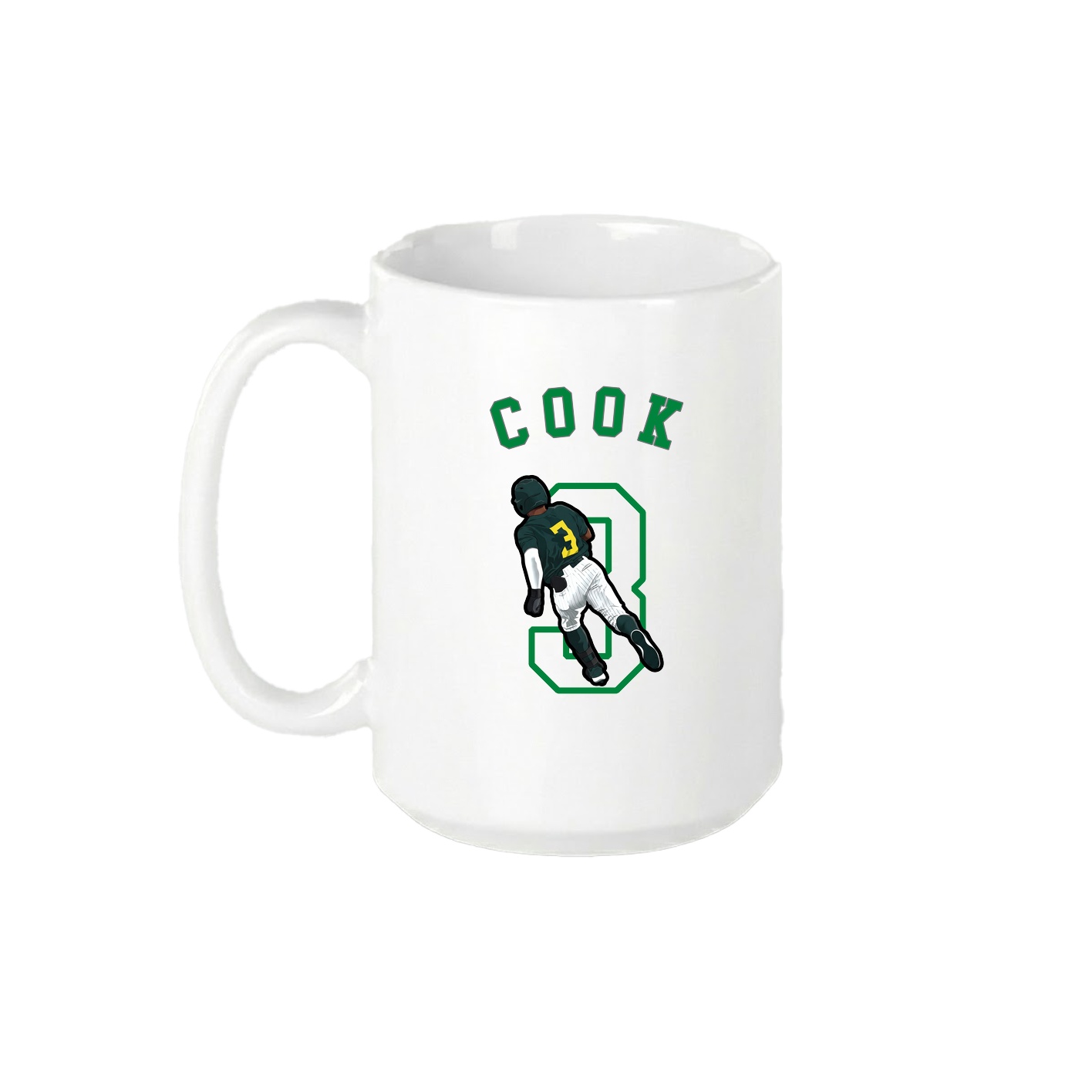 15oz Coffee Mug — Shirsey Arch in White