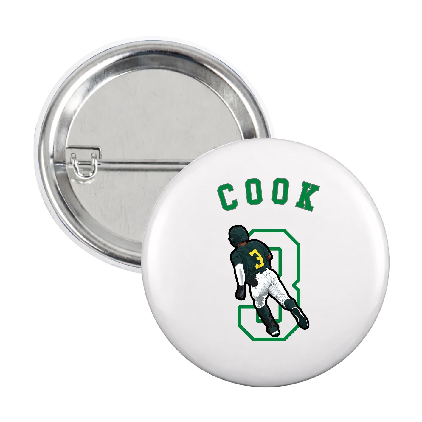 Game Day Button — Shirsey Arch in White