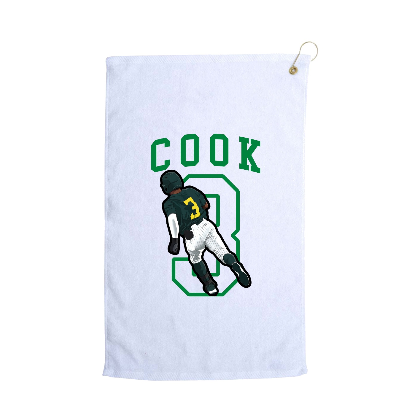 Golf Towel — Shirsey in White