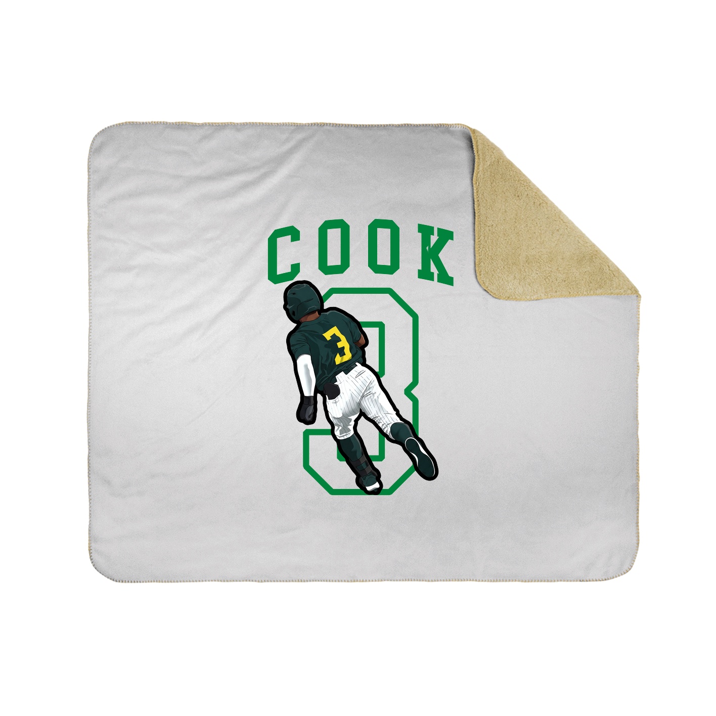 50x60 Sherpa Lined Throw Blanket