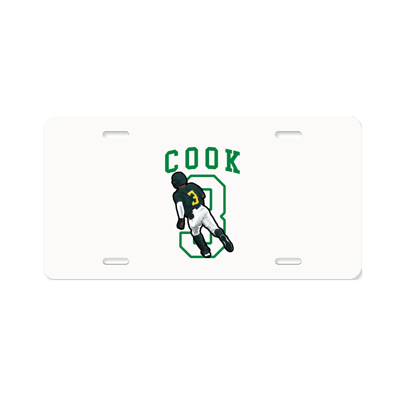 Aluminum License Plate