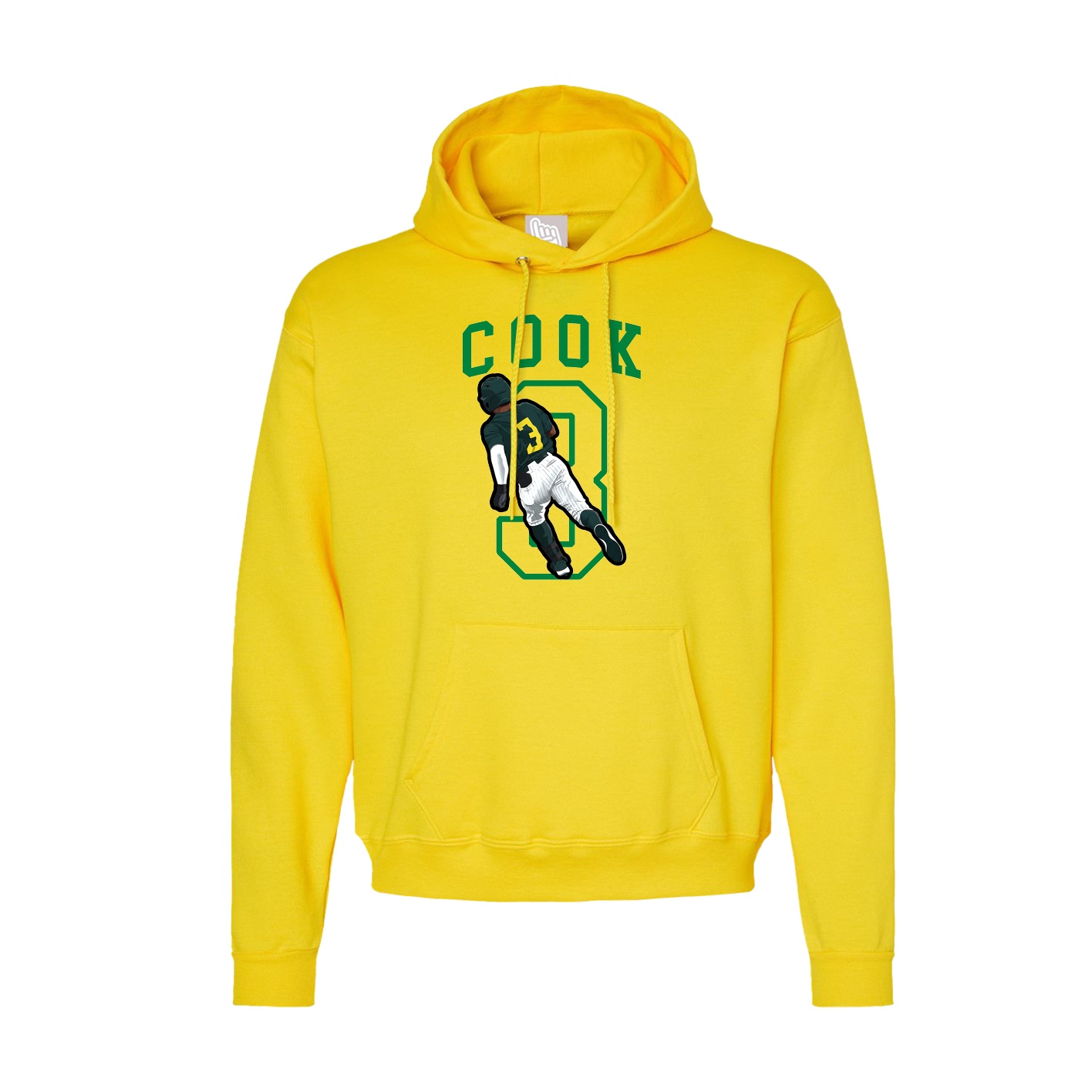 Hoodie — Shirsey in Yellow