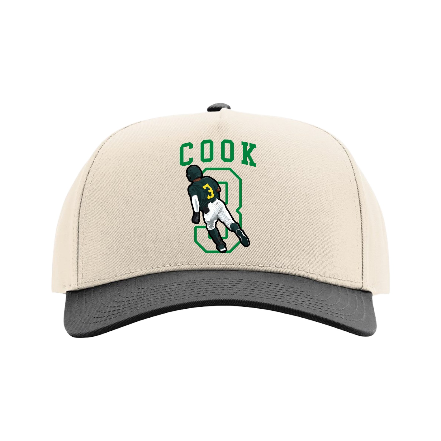 Full Fabric Five-Panel Champ Cap