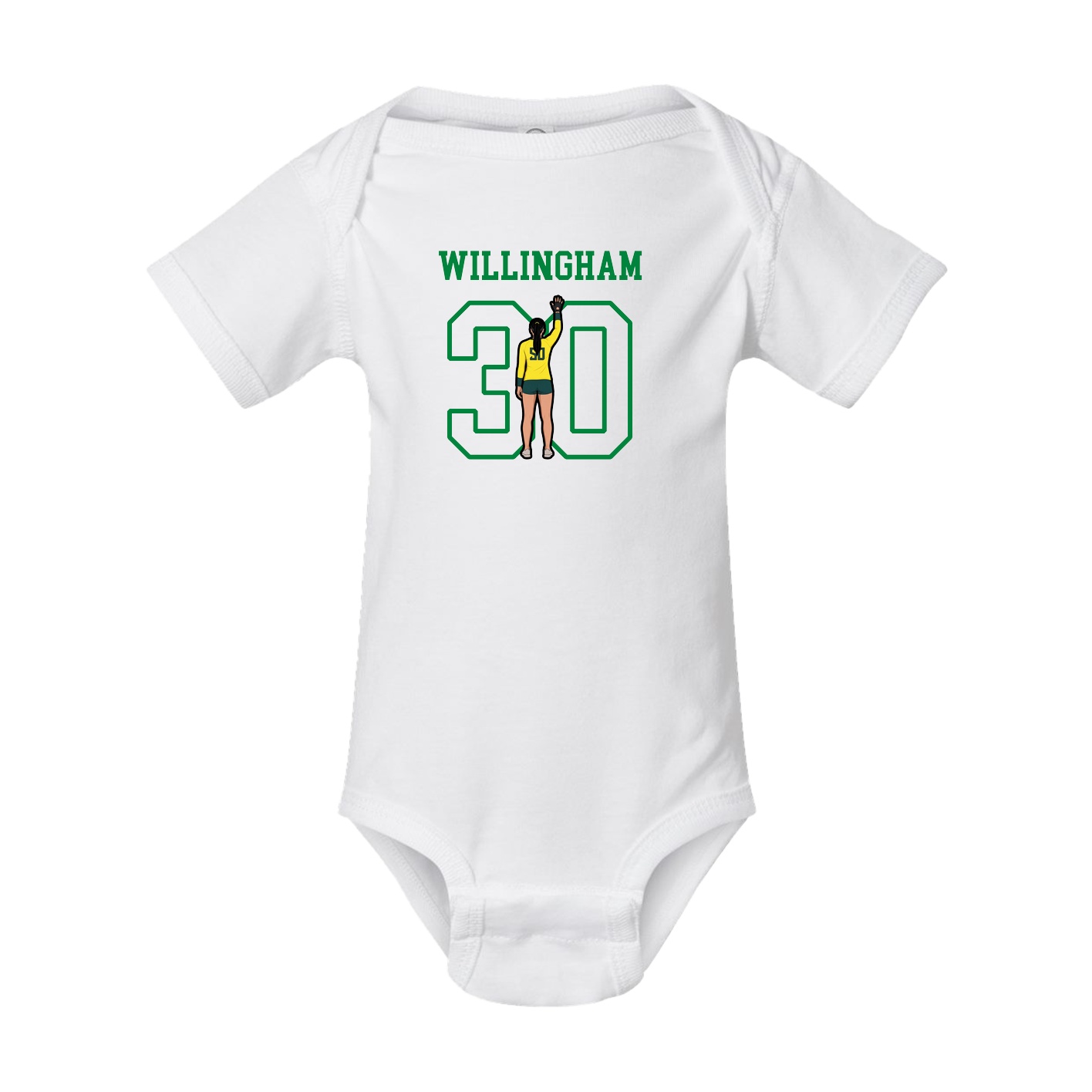 Baby Onesie — Shirsey in White