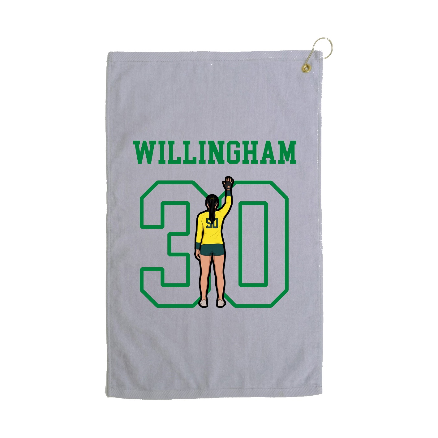 Golf Towel — Shirsey in Grey