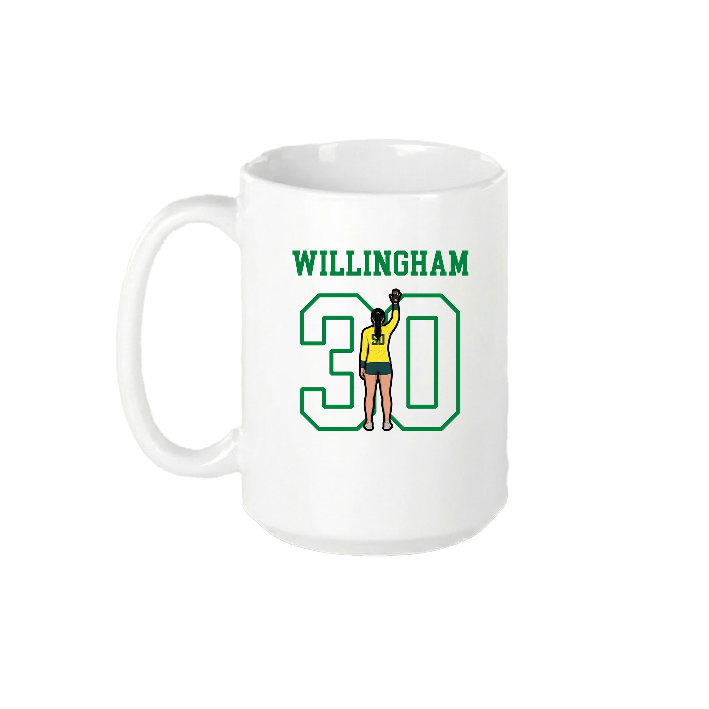 15oz Coffee Mug — Shirsey in White
