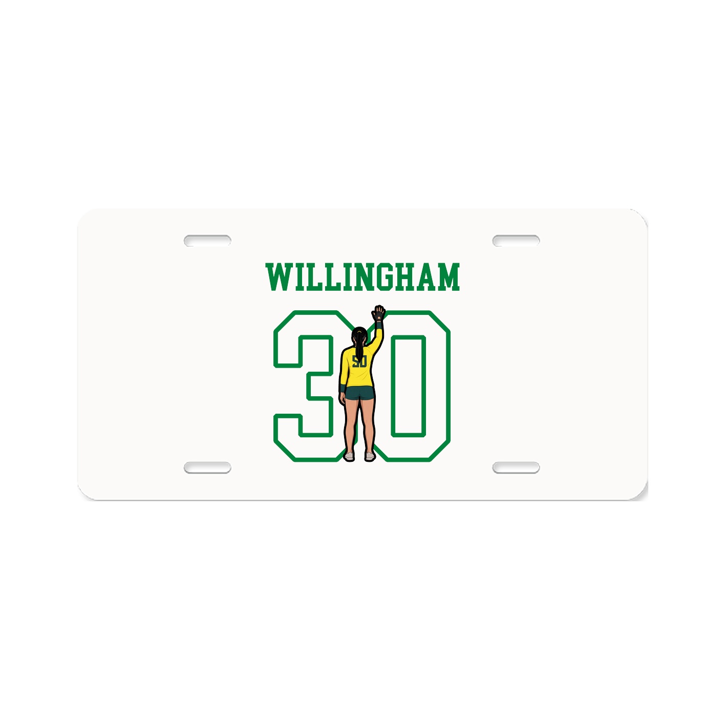 License Plate — Shirsey in Classic