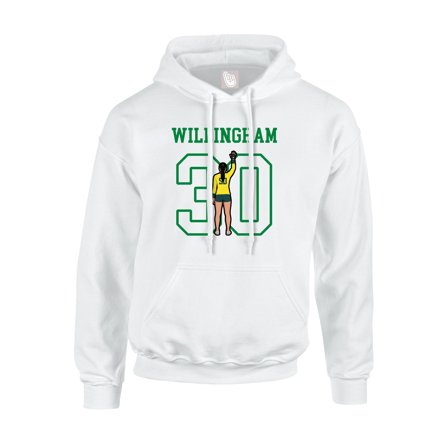 Youth Hoodie — Shirsey in White