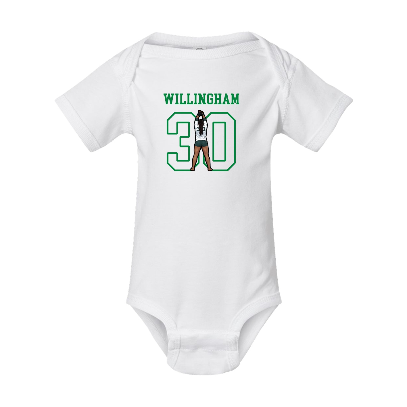 Baby Onesie — Shirsey in White