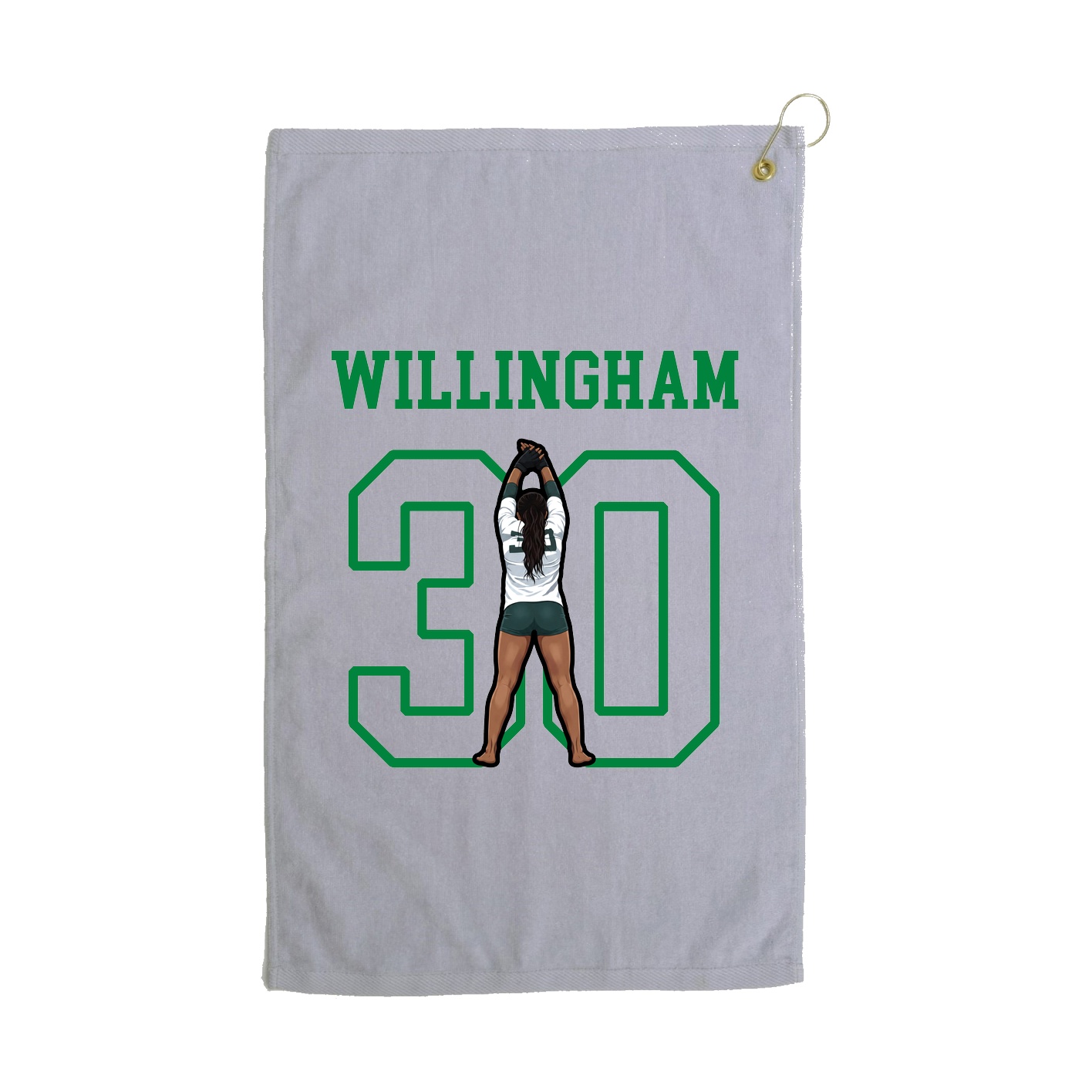 Golf Towel — Shirsey in Grey
