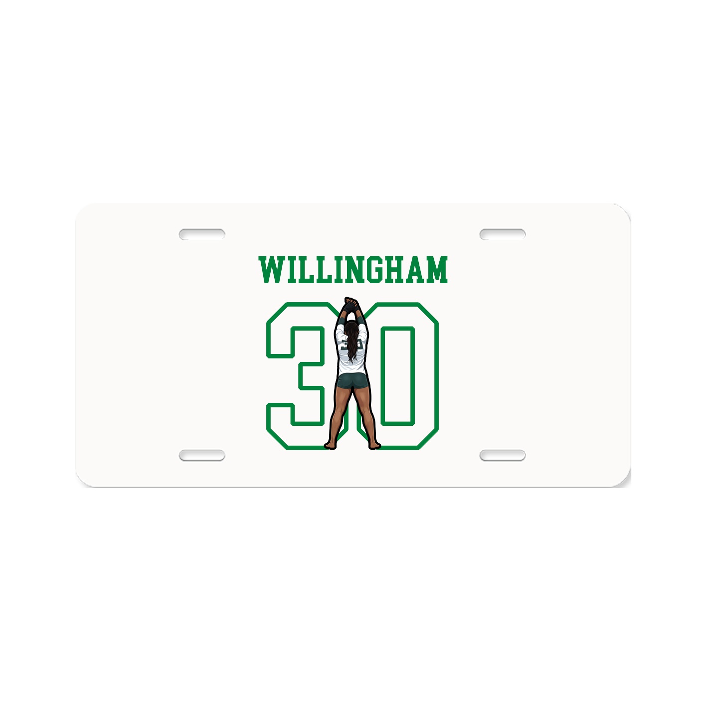 License Plate — Shirsey in Classic