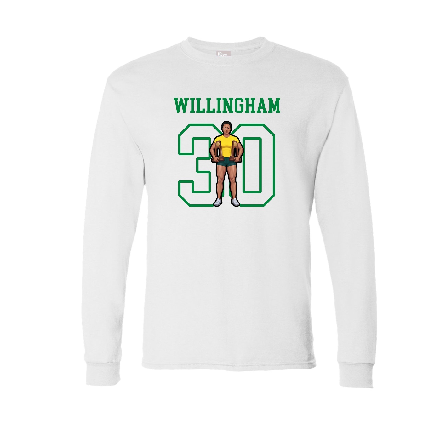 Long Sleeve Tee — Shirsey in White