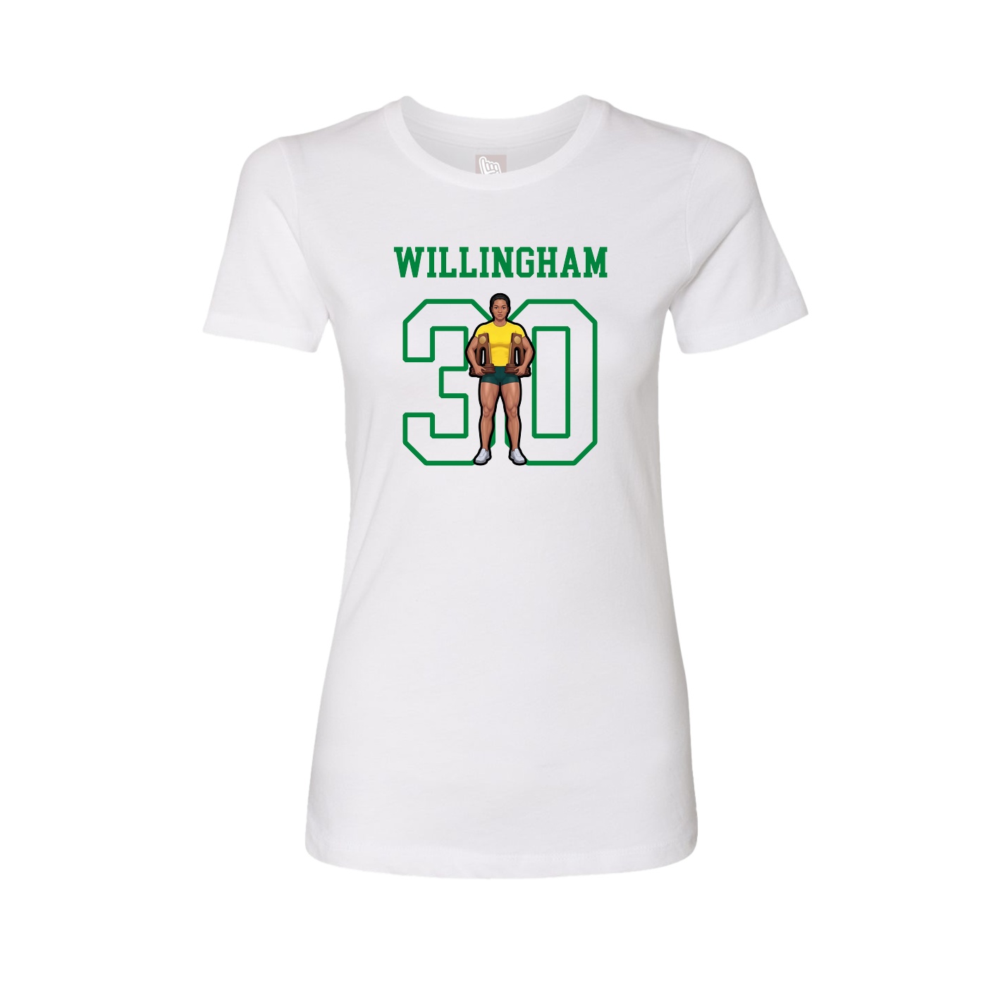 Fitted Women's Tee — Shirsey in White