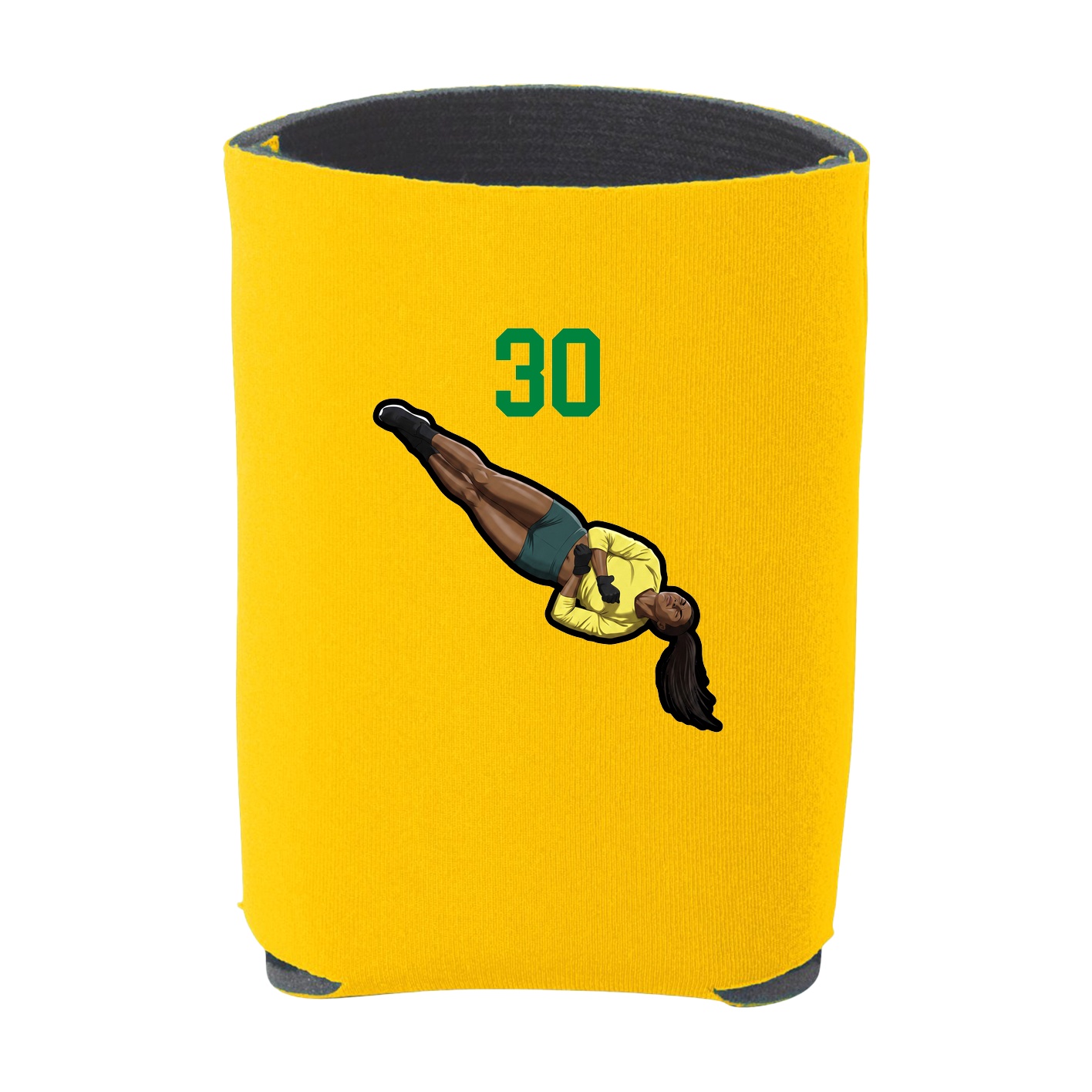 Can Holder — Number Top in Yellow