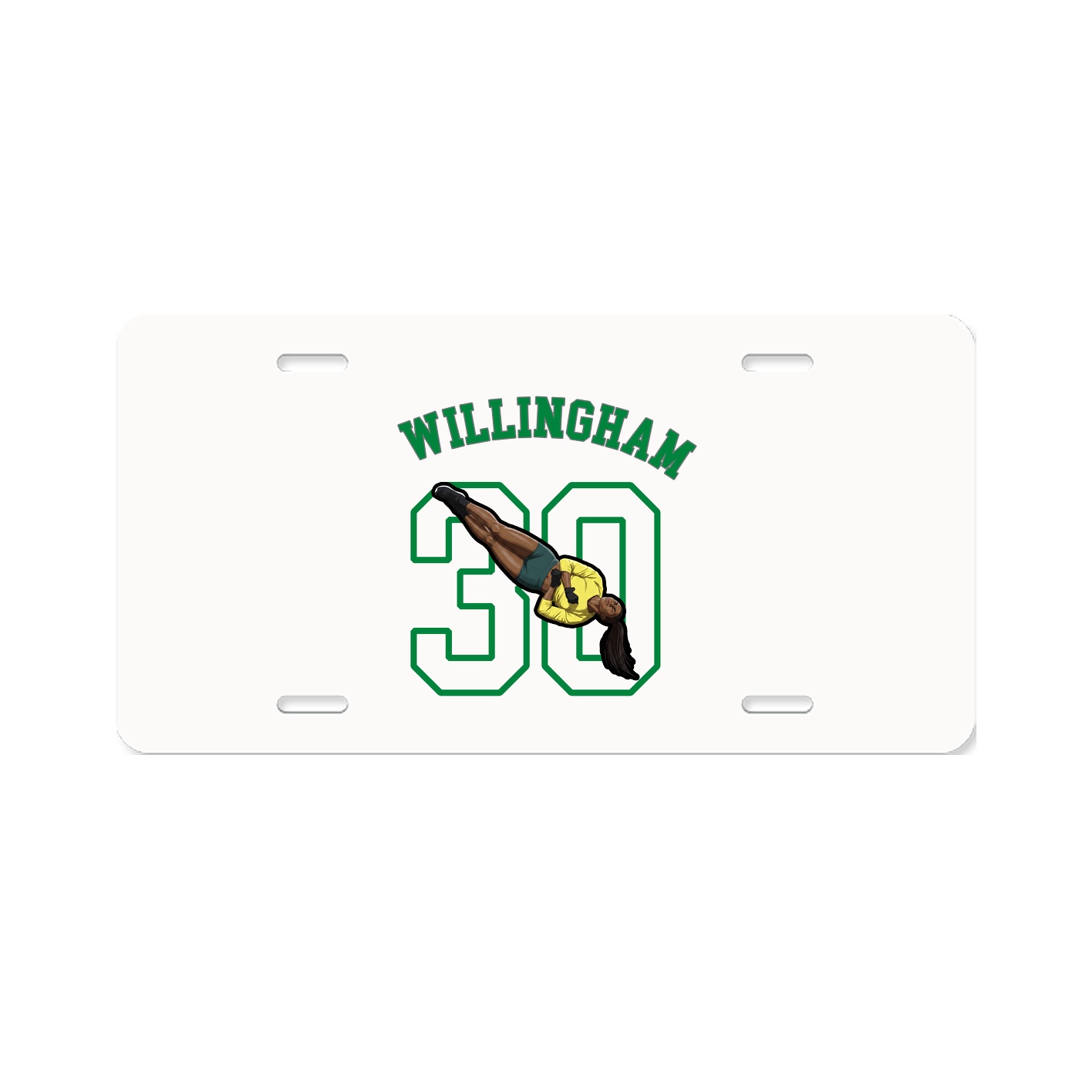License Plate — Shirsey Arch in Classic