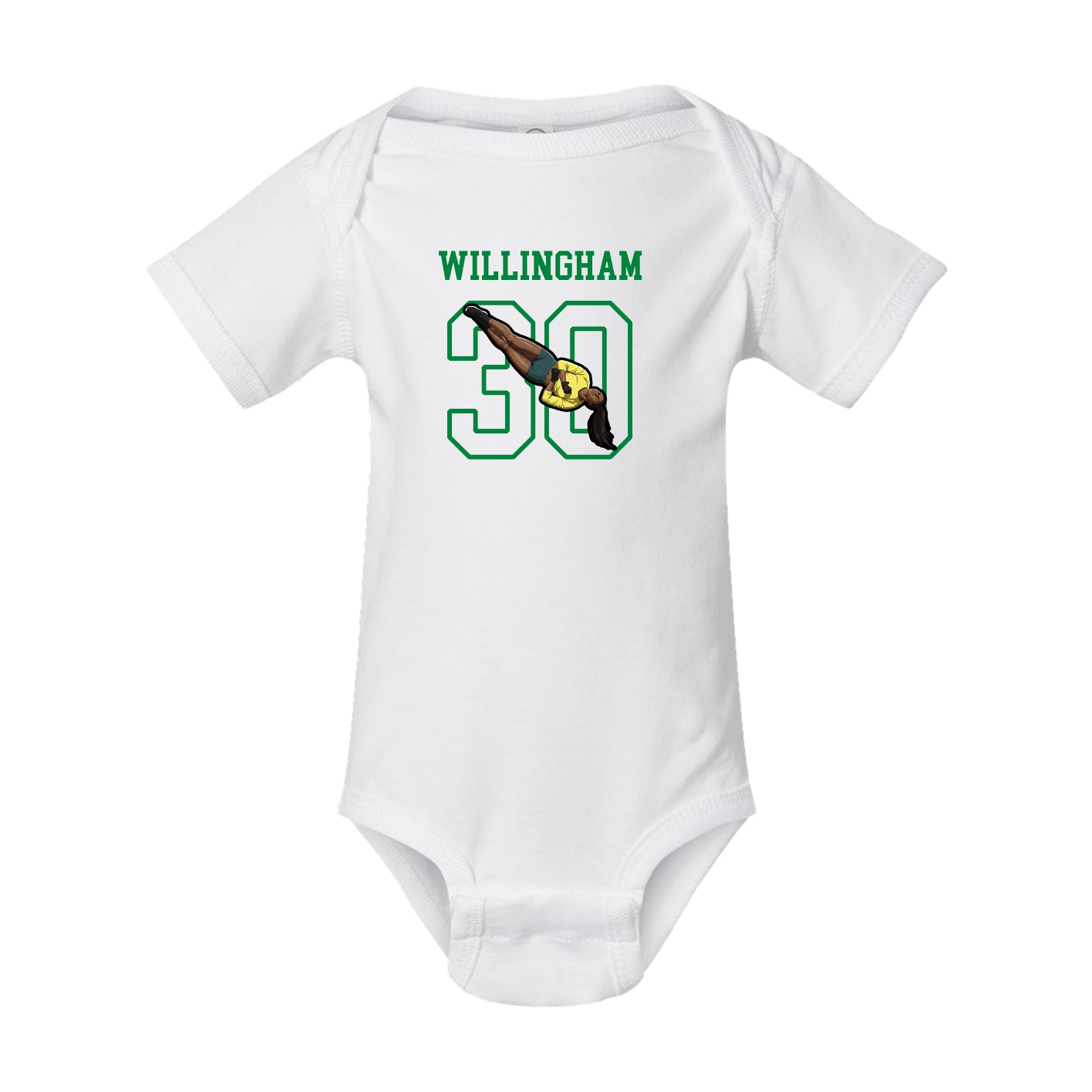Baby Onesie — Shirsey in White