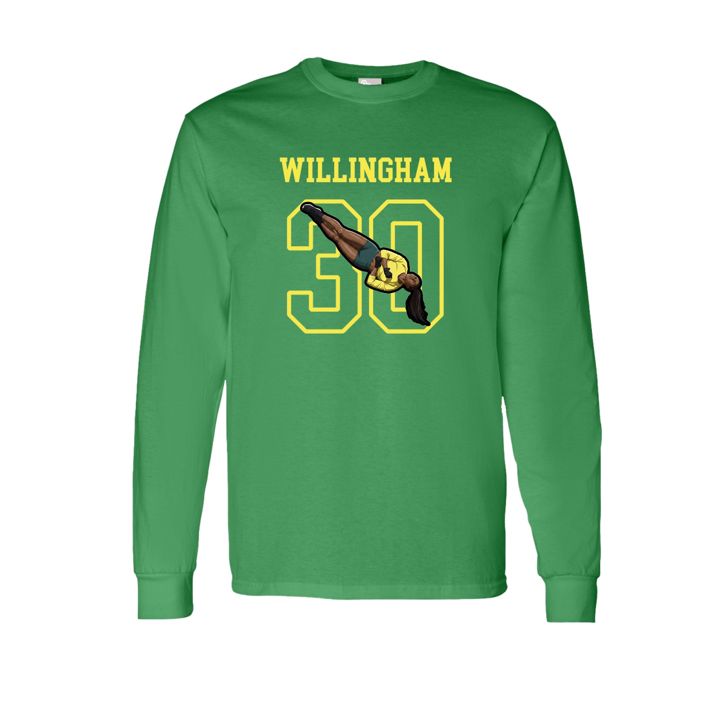 Long Sleeve Tee — Shirsey in Green