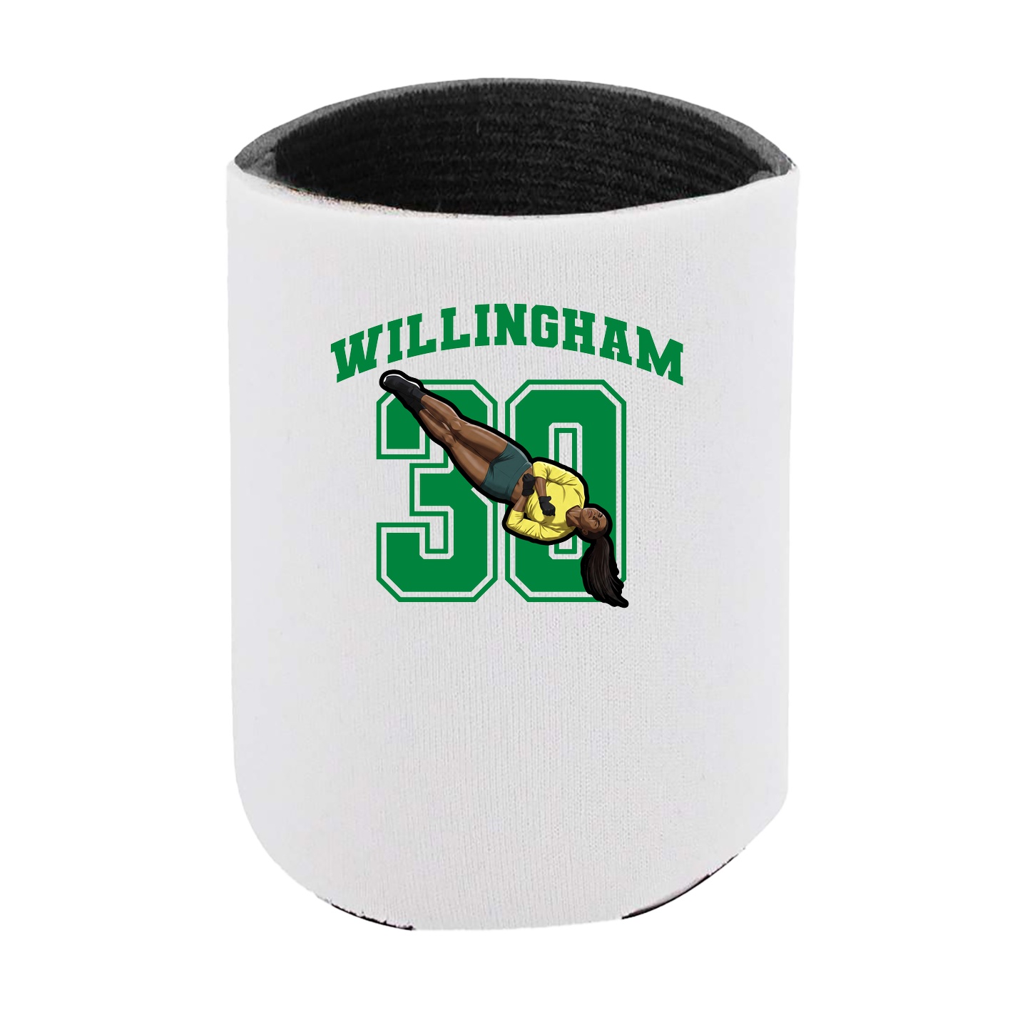 Can Holder — Number in White