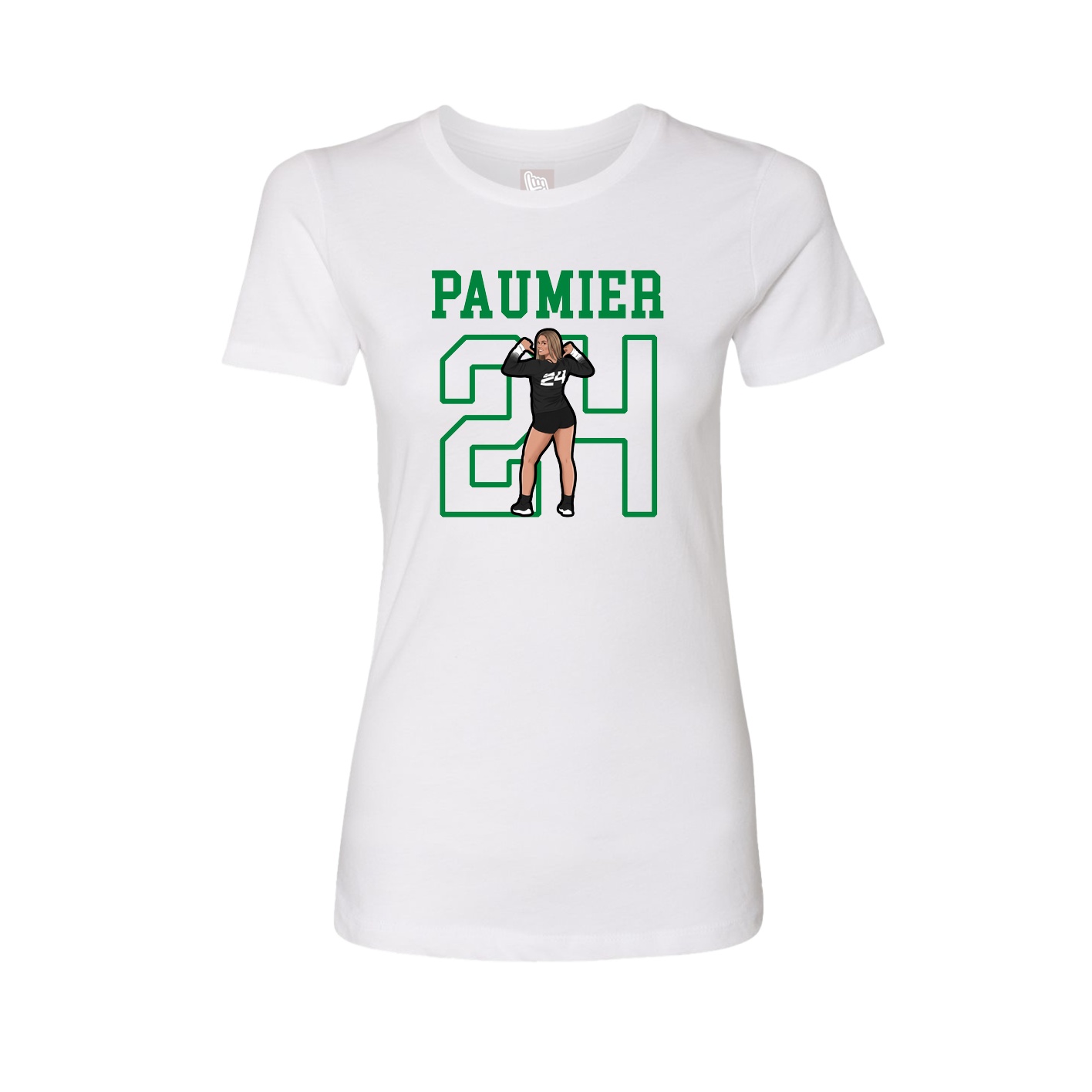 Fitted Women's Tee — Shirsey in White