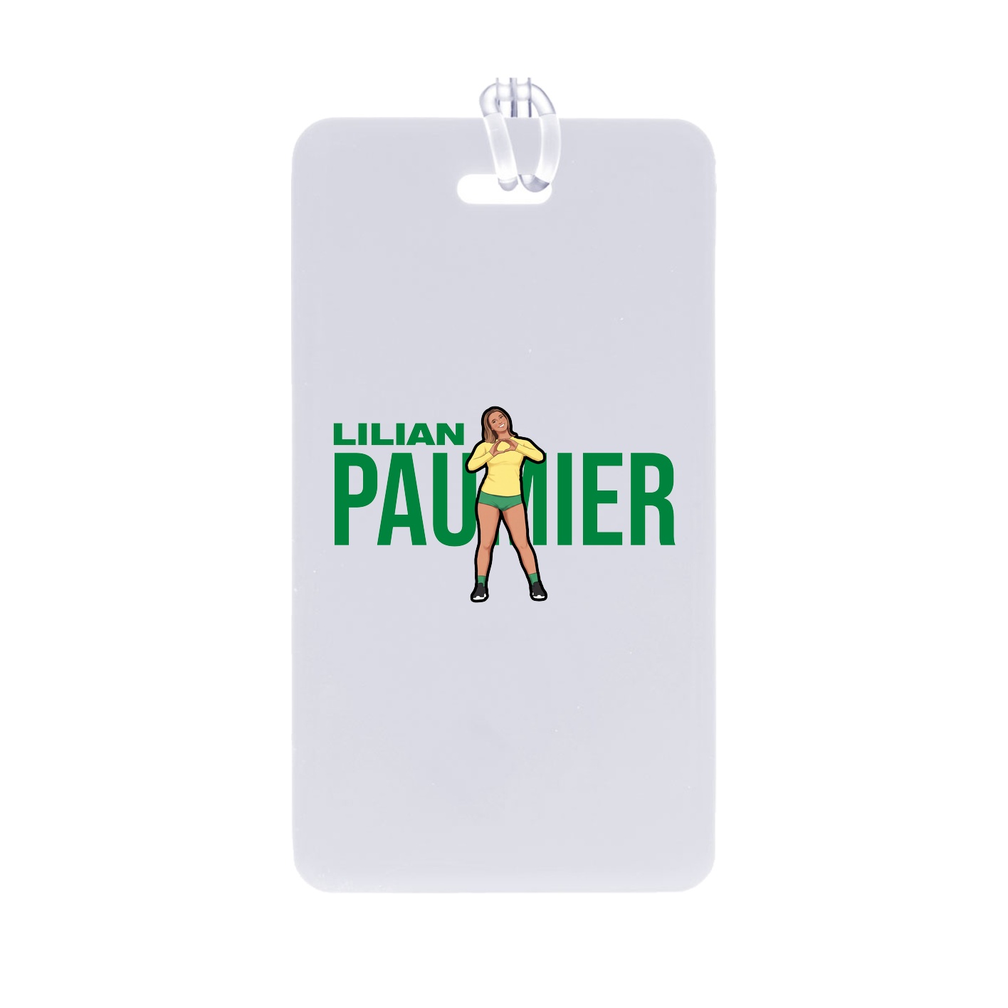 Bag Tag — Player Name in Classic