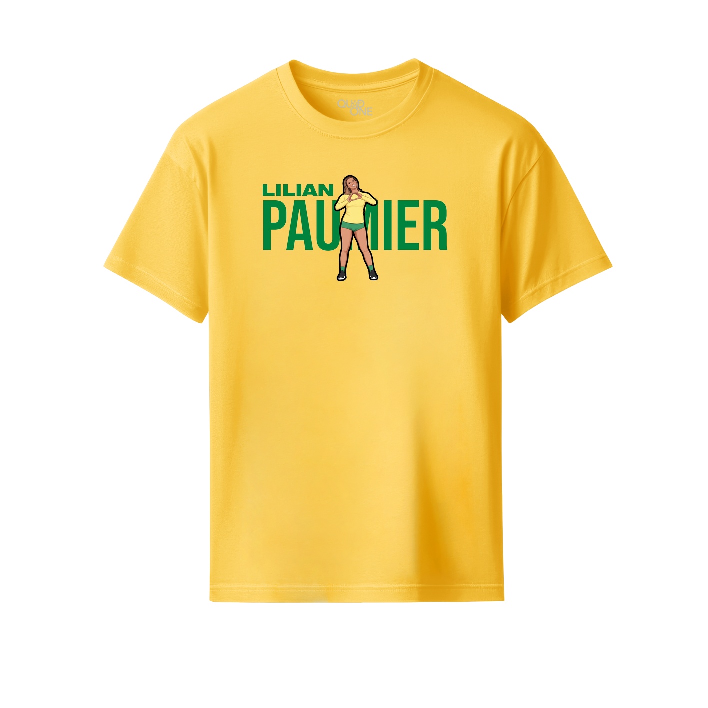 Youth Tee — Player Name in Yellow
