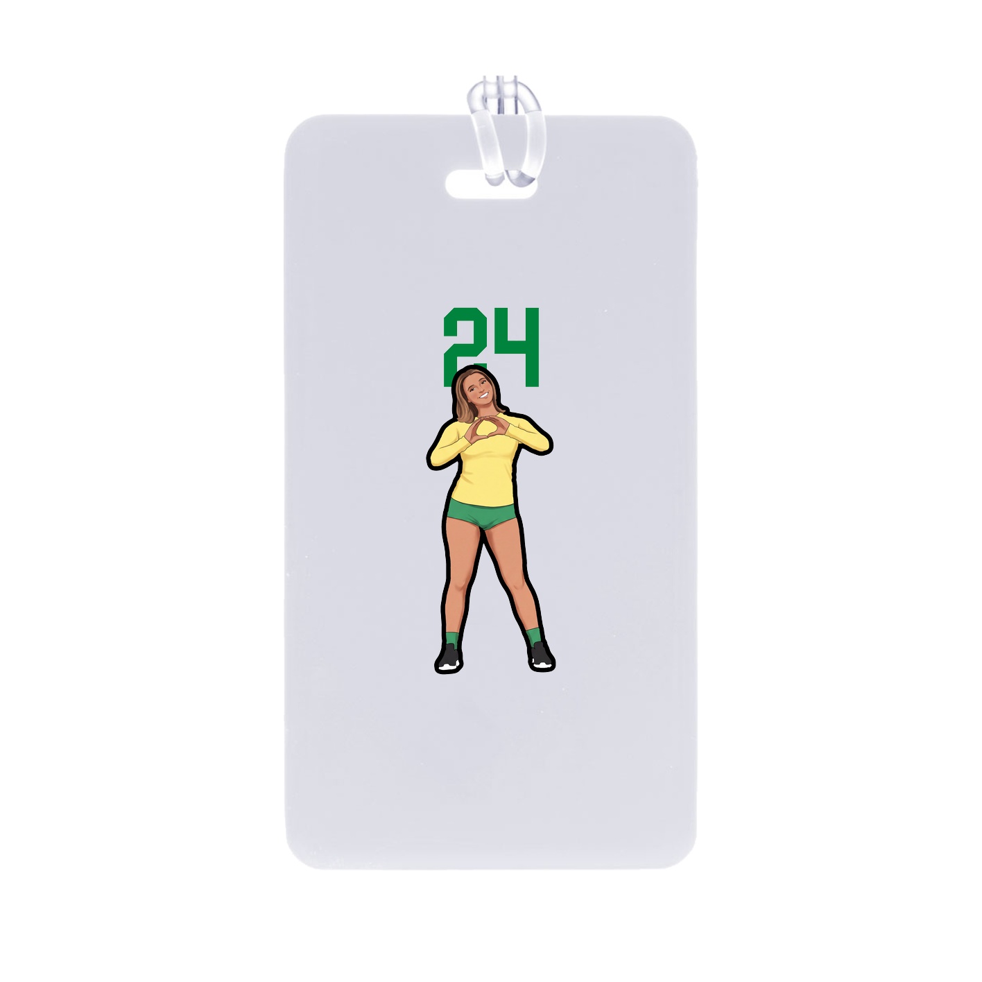Bag Tag — Number Top in Classic