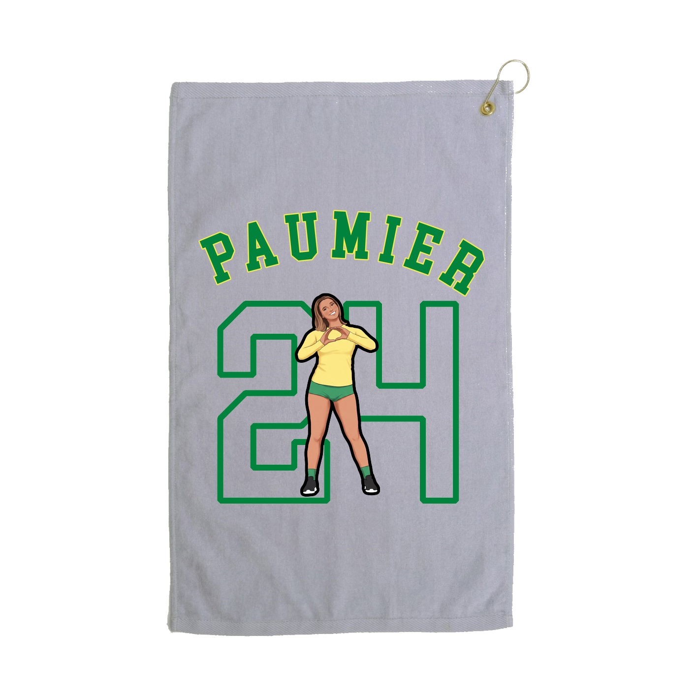Golf Towel — Shirsey Arch in Grey