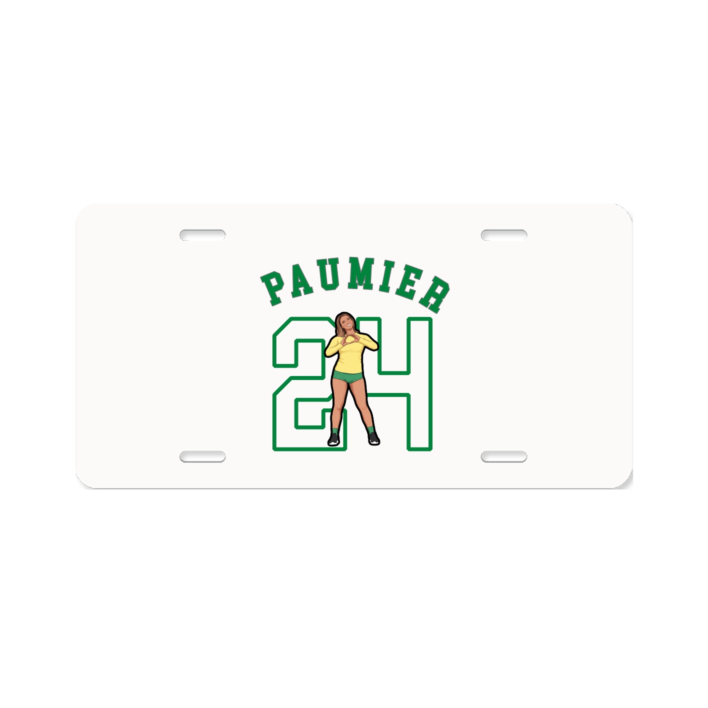 License Plate — Shirsey Arch in Classic
