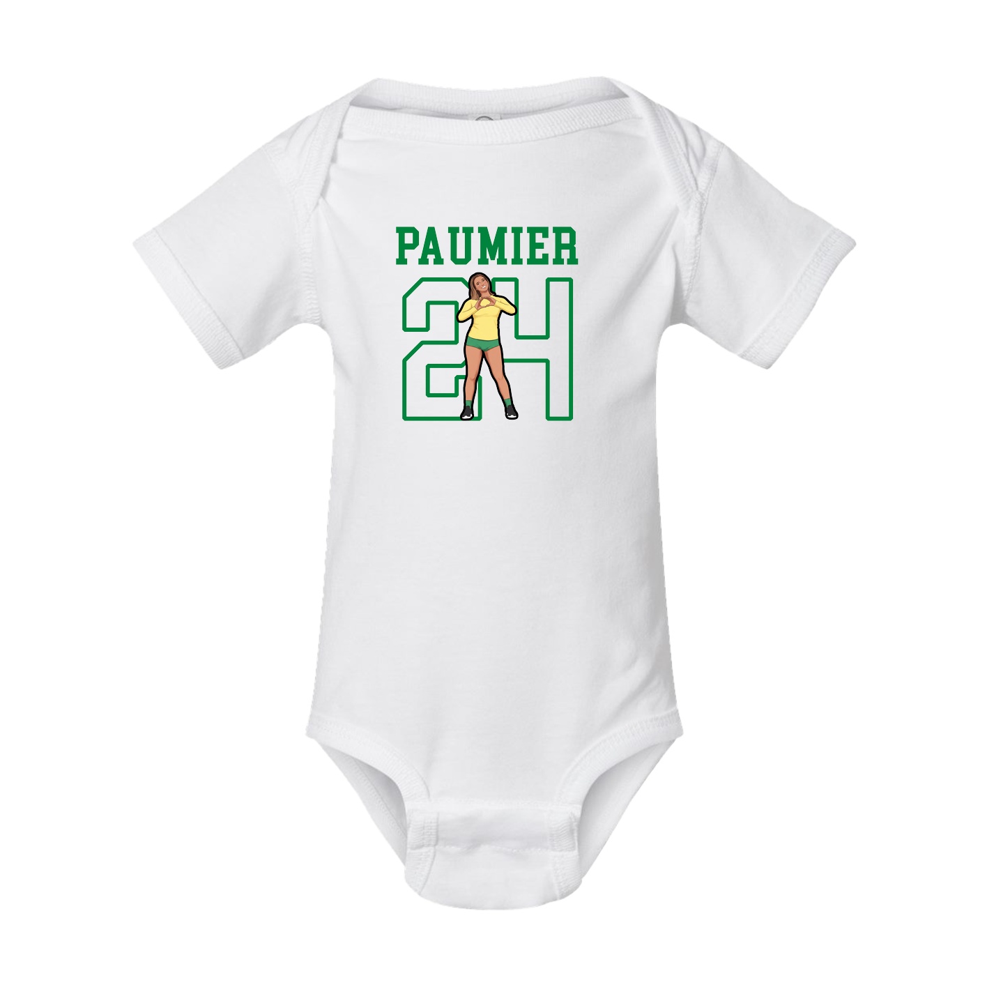 Baby Onesie — Shirsey in White