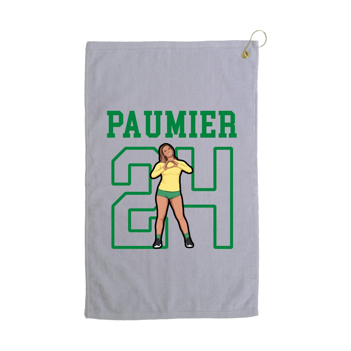 Golf Towel — Shirsey in Grey