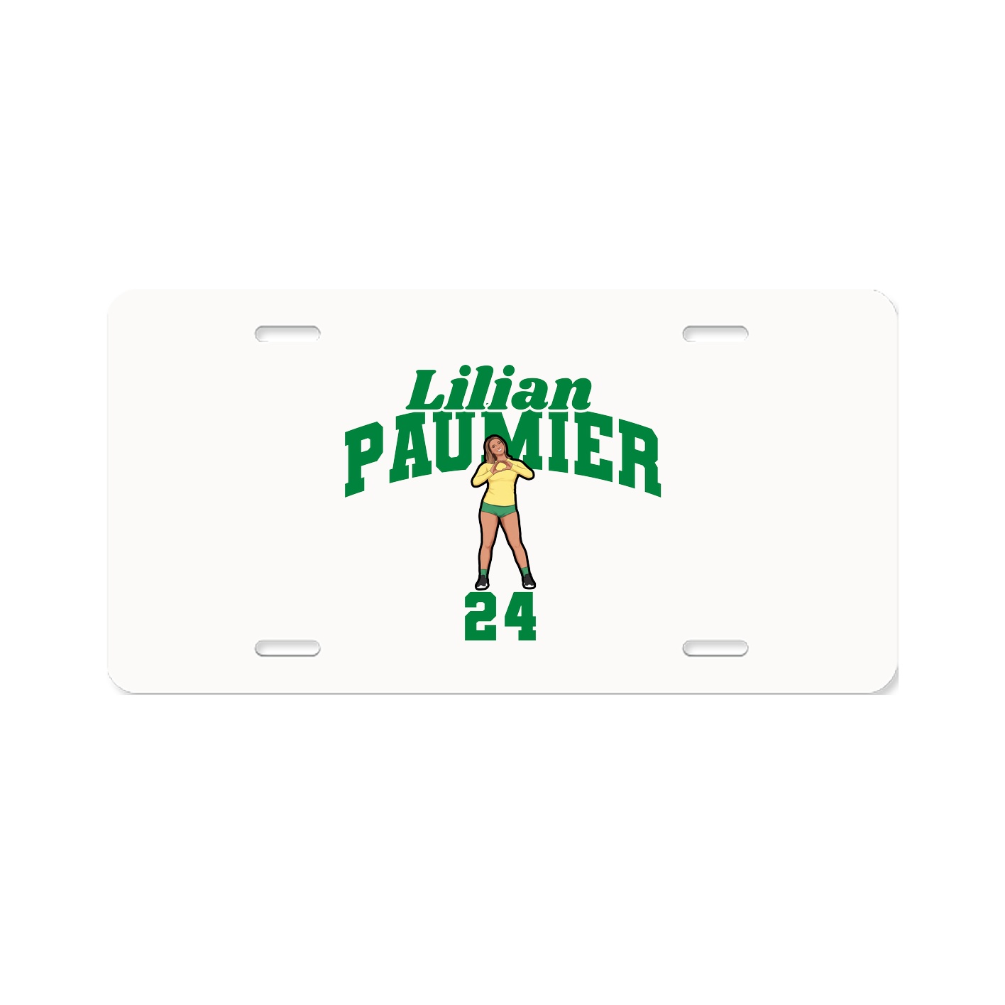 License Plate — Signature Arch in Classic
