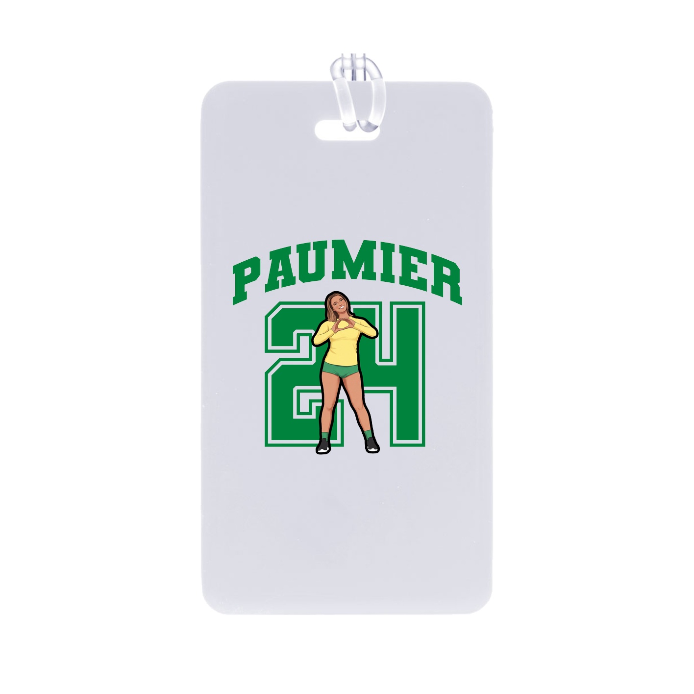 Bag Tag — Number in Classic