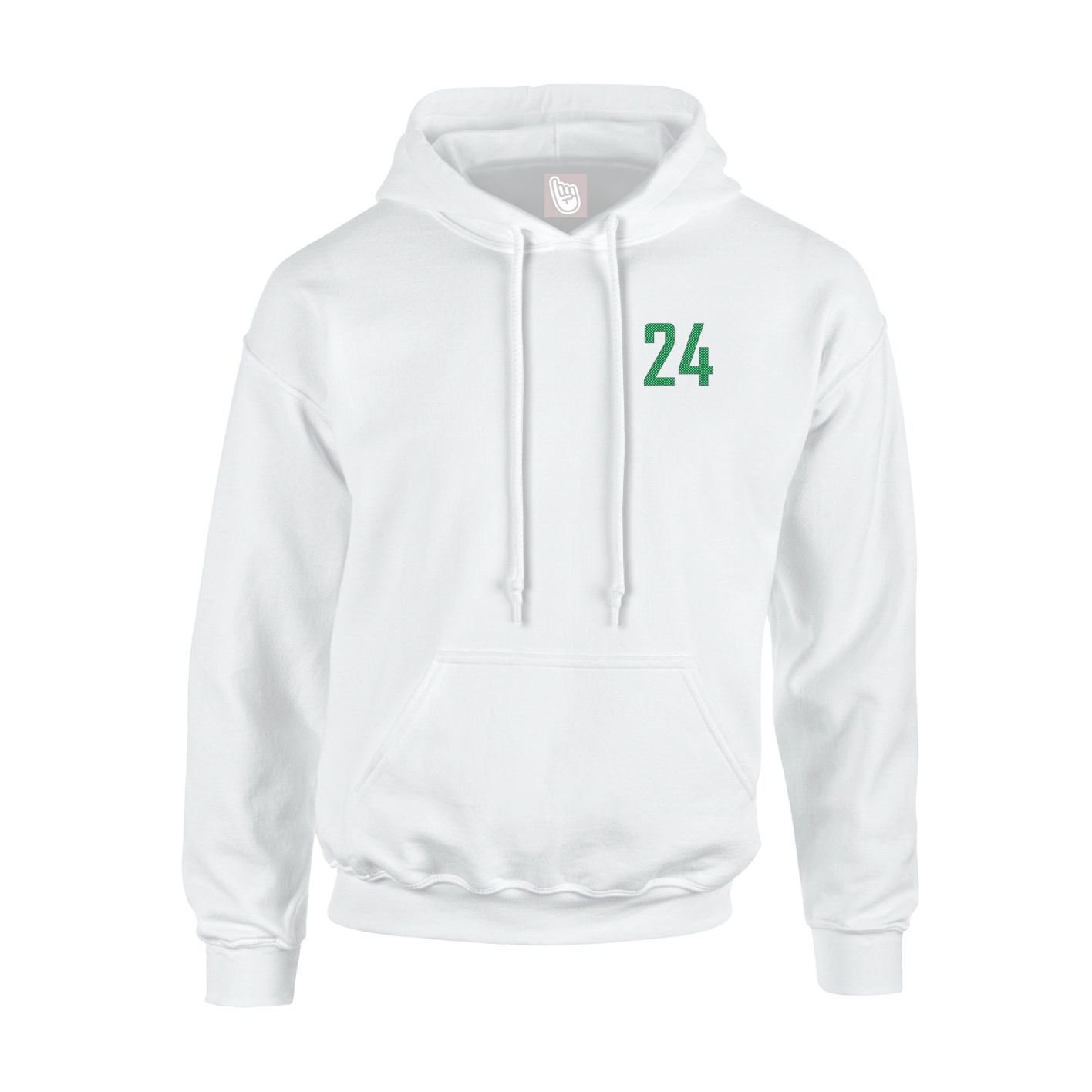 Hoodie — Front Shirsy in White