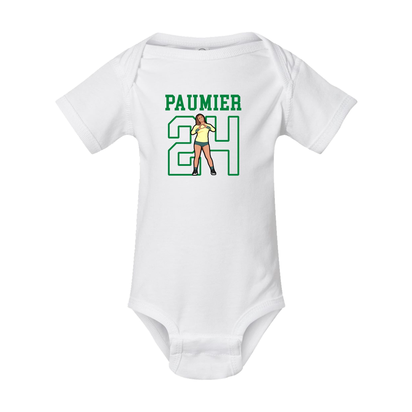 Baby Onesie — Shirsey in White