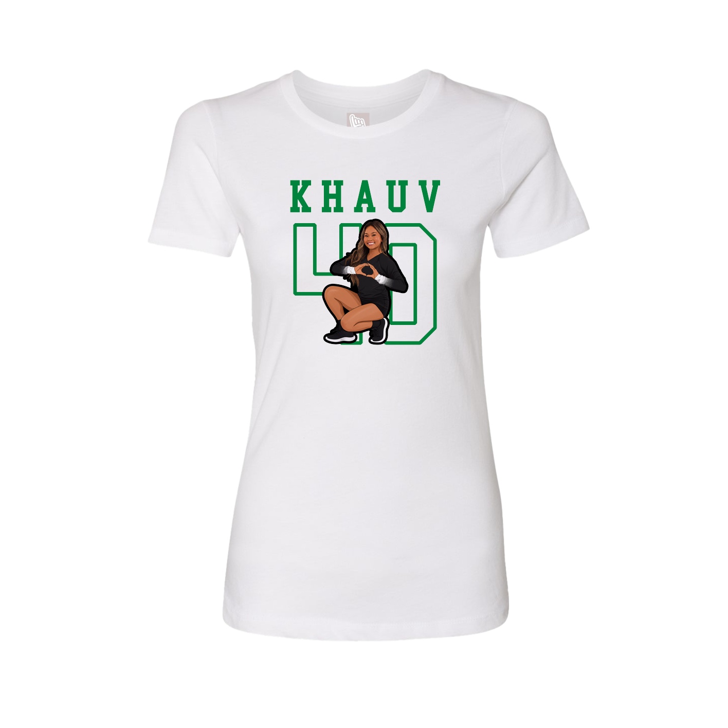 Fitted Women's Tee — Shirsey in White
