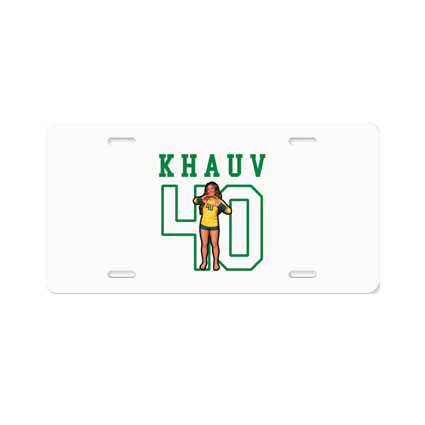 License Plate — Shirsey in Classic