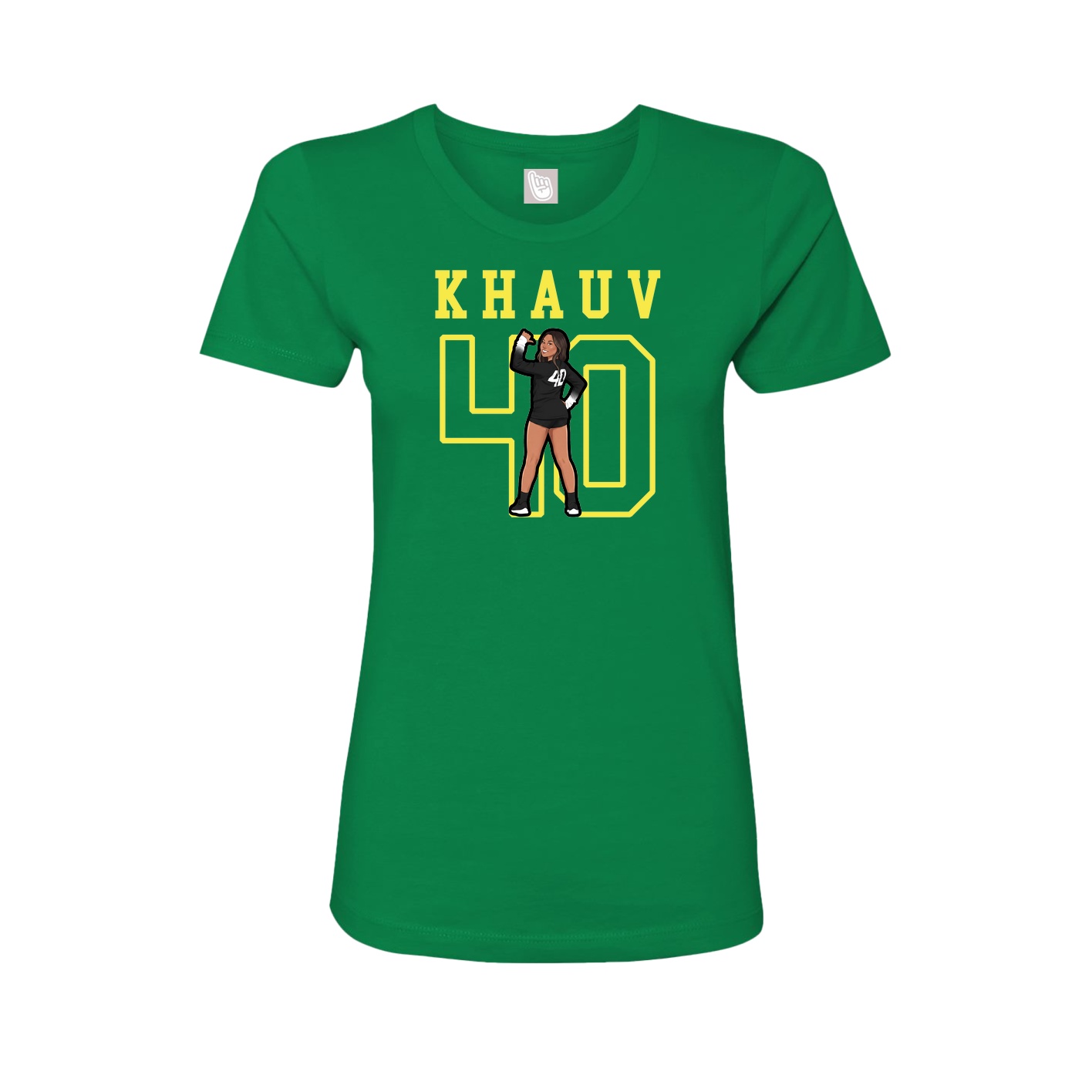 Fitted Women's Tee — Shirsey in Green