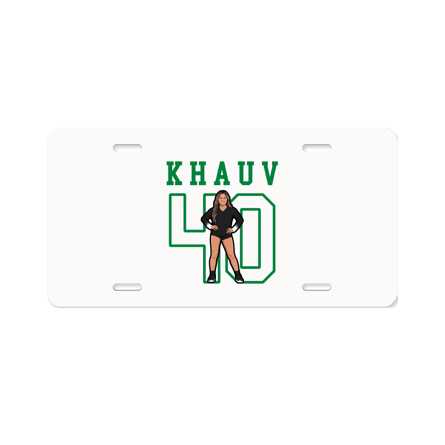 License Plate — Shirsey in Classic