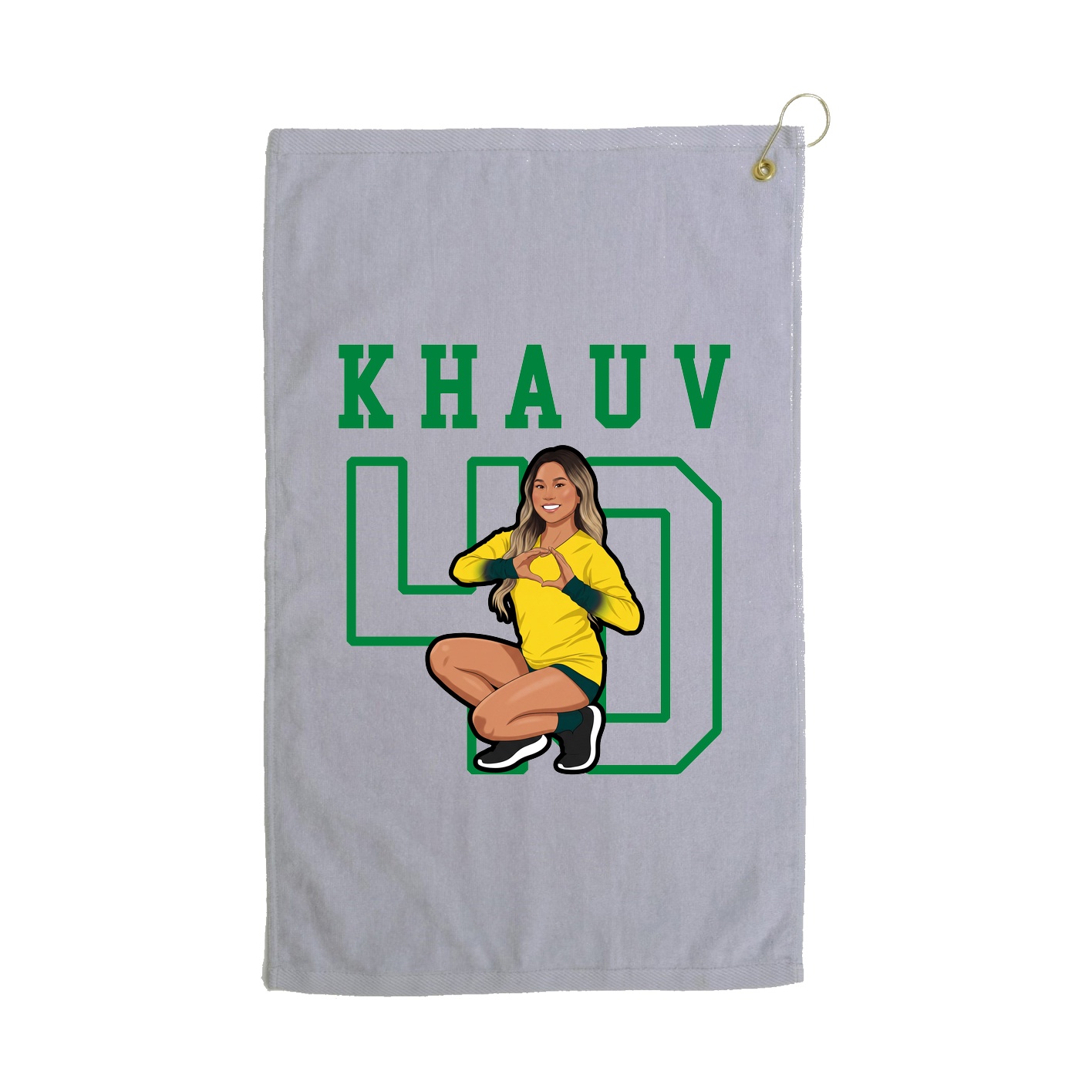 Golf Towel — Shirsey in Grey