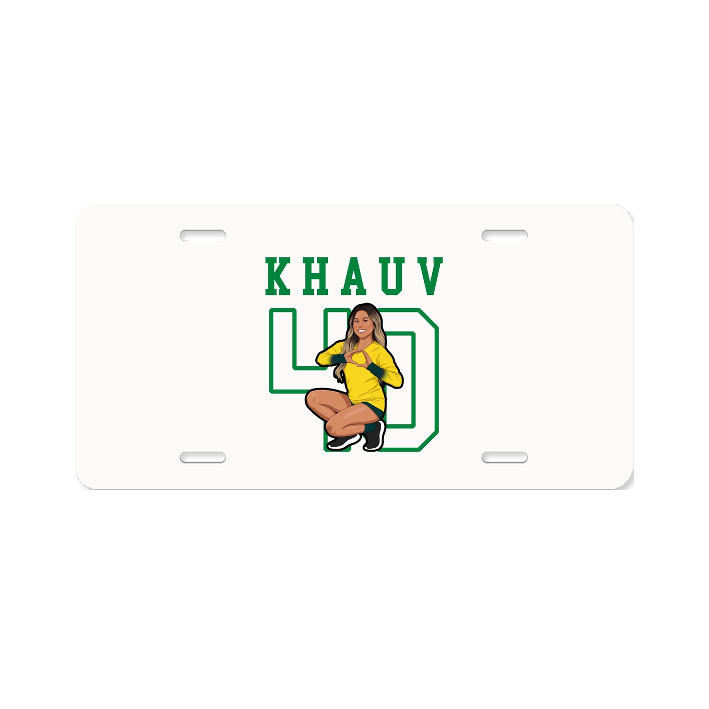 License Plate — Shirsey in Classic